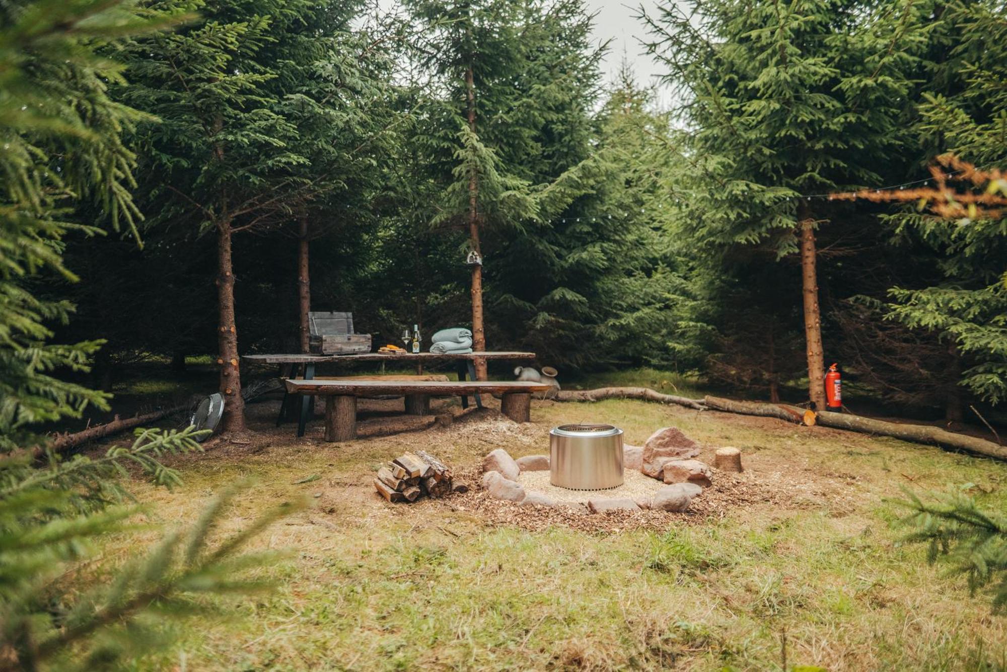 Cosy Forest Lodge Penrhos  Esterno foto